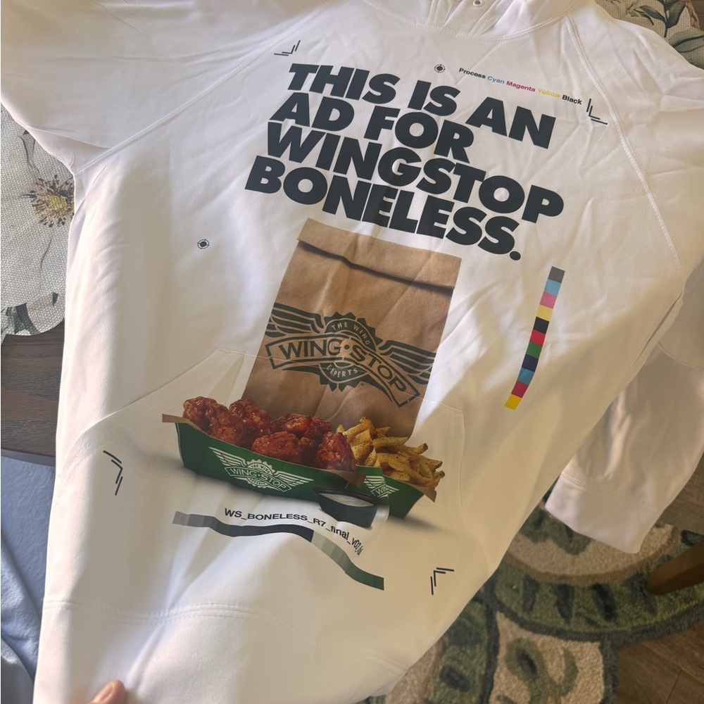 Boneless Graphic Hoodie - White